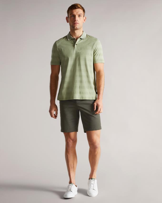 Short Ted Baker Chino Kaki Homme | QTO-72911540